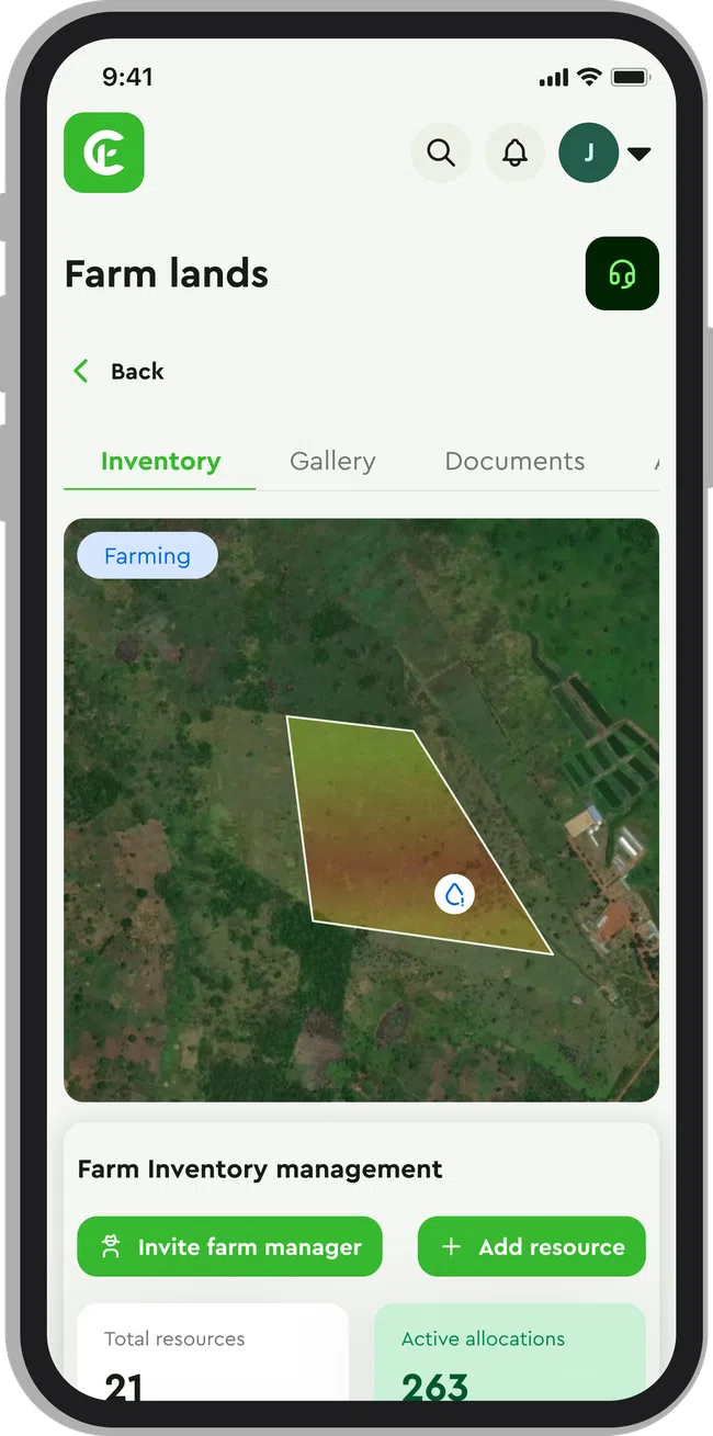 Keep farm resources in reach.